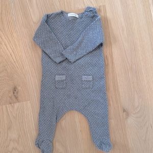 1 + in the family footed one piece, gently used